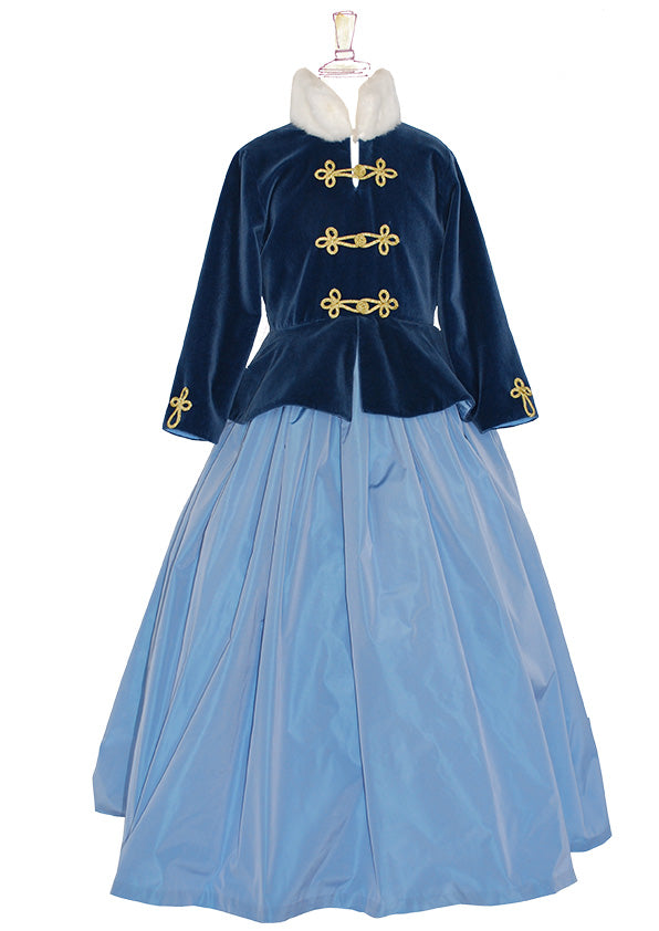 anastasia blue dress cosplay Disney Anastasia Anya Blue Dress Cosplay Costume