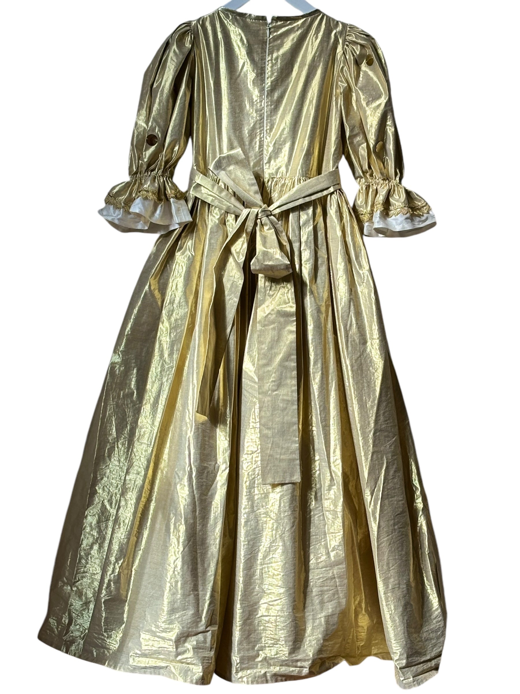 Déguisement IVOY dorée « Couleur du soleil » Taille 6/7 ans