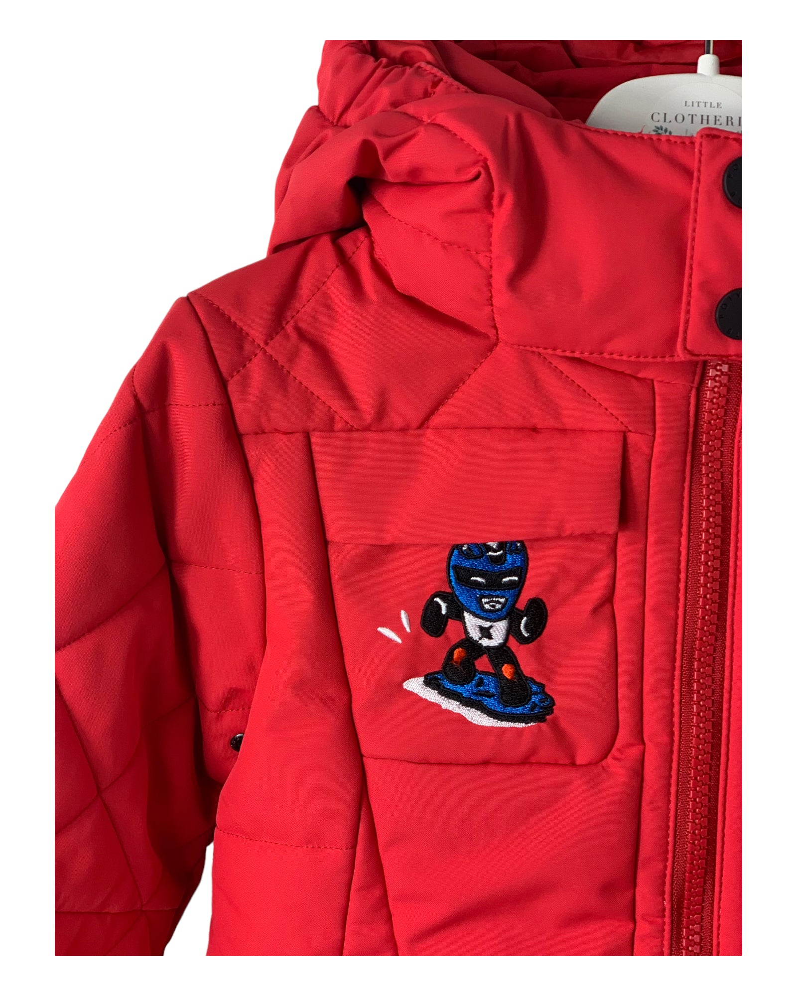 Ensemble ski Poivre Blanc rouge et marine 4/5 ans