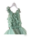 Robe de Gala vert d'eau 8 ans