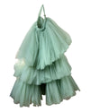 Robe de Gala vert d'eau 8 ans