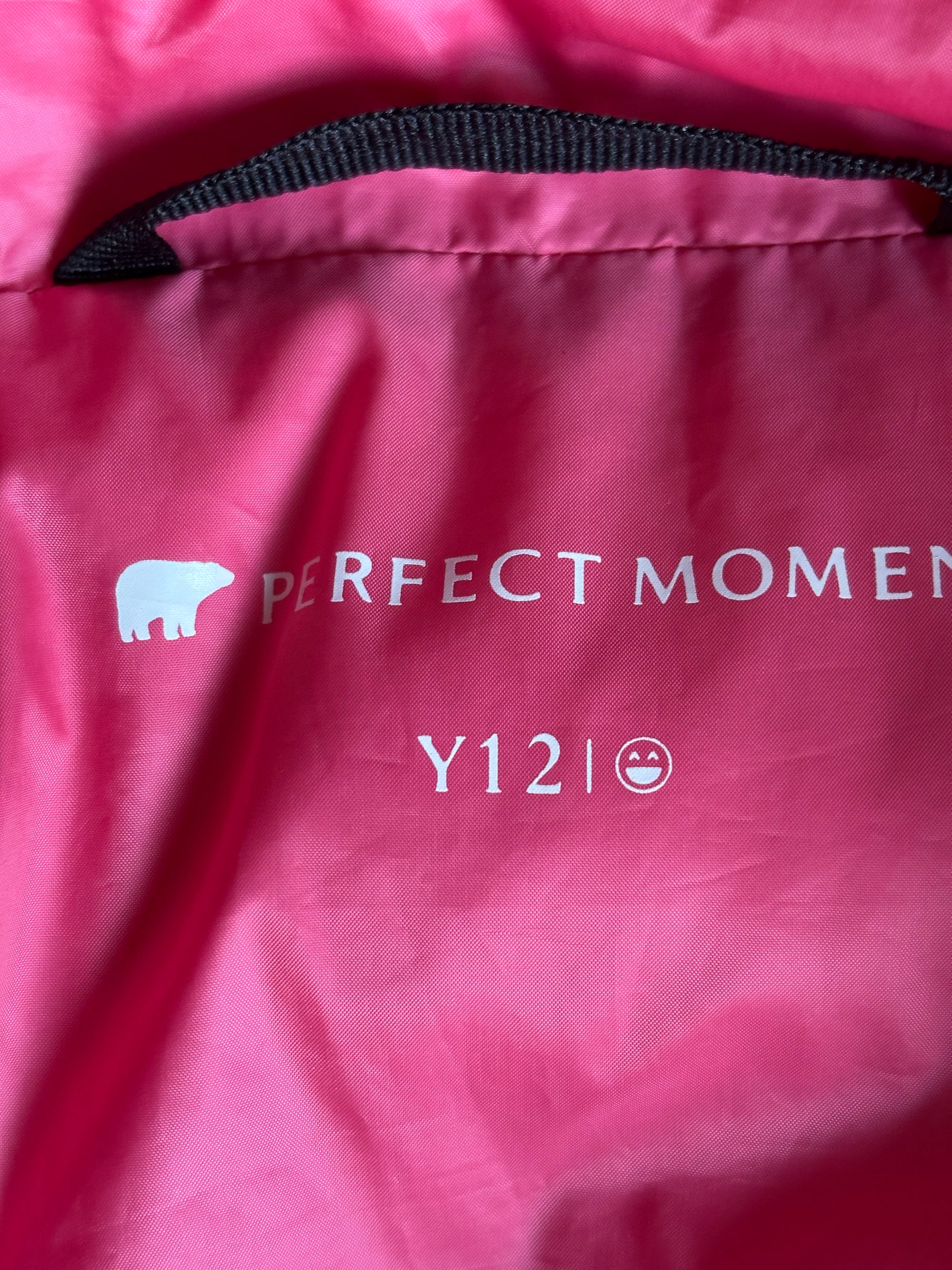 Doudoune de ski rose PERFECT MOMENT taille 12 ans