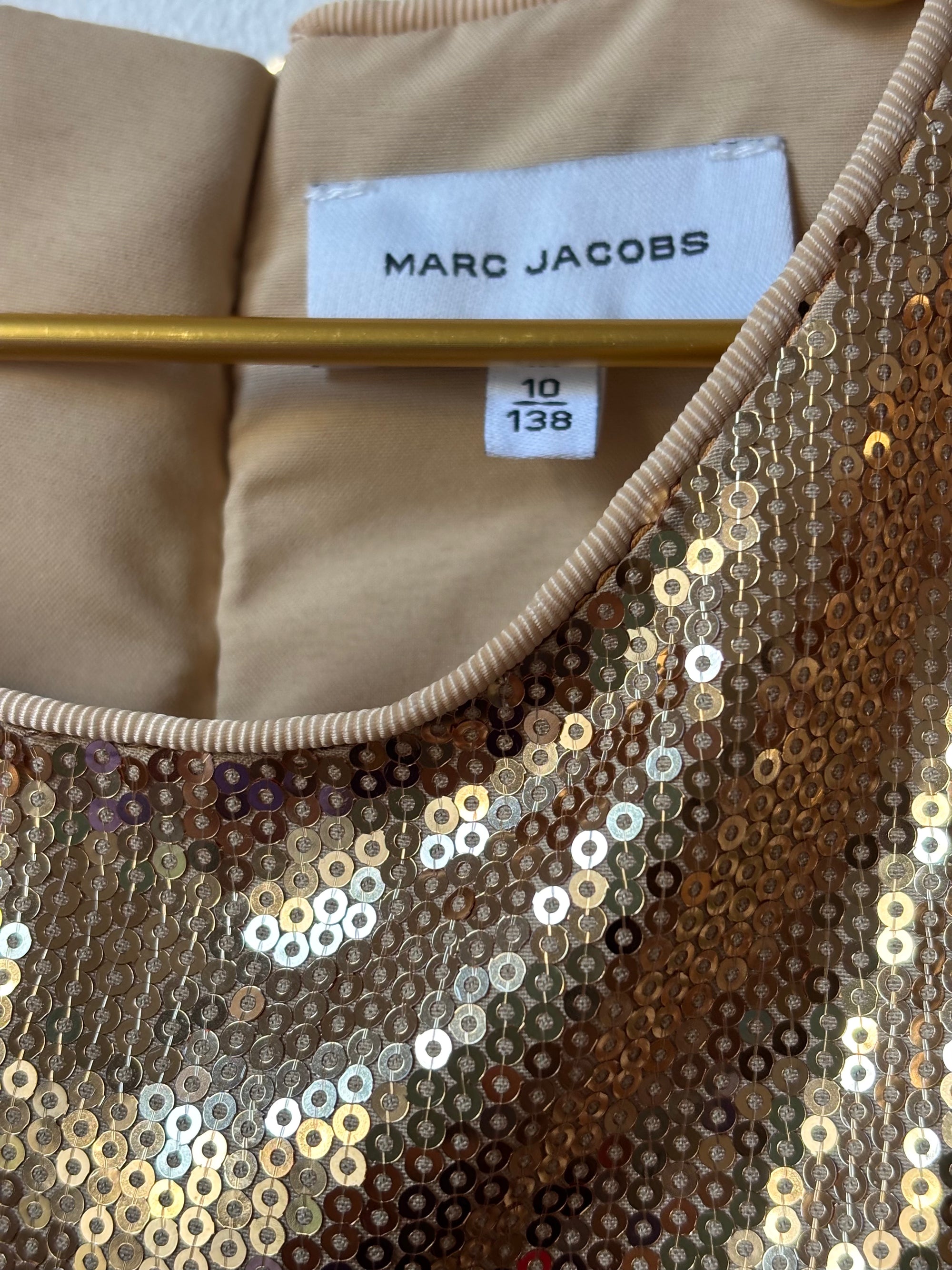 Robe sequins Marc Jacobs 10 ans