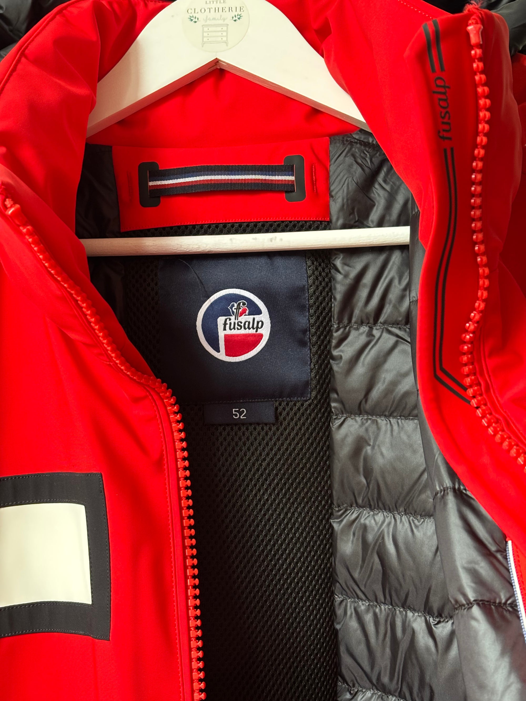 Veste ski rouge FUSALP HOMME Taille 52 (L)