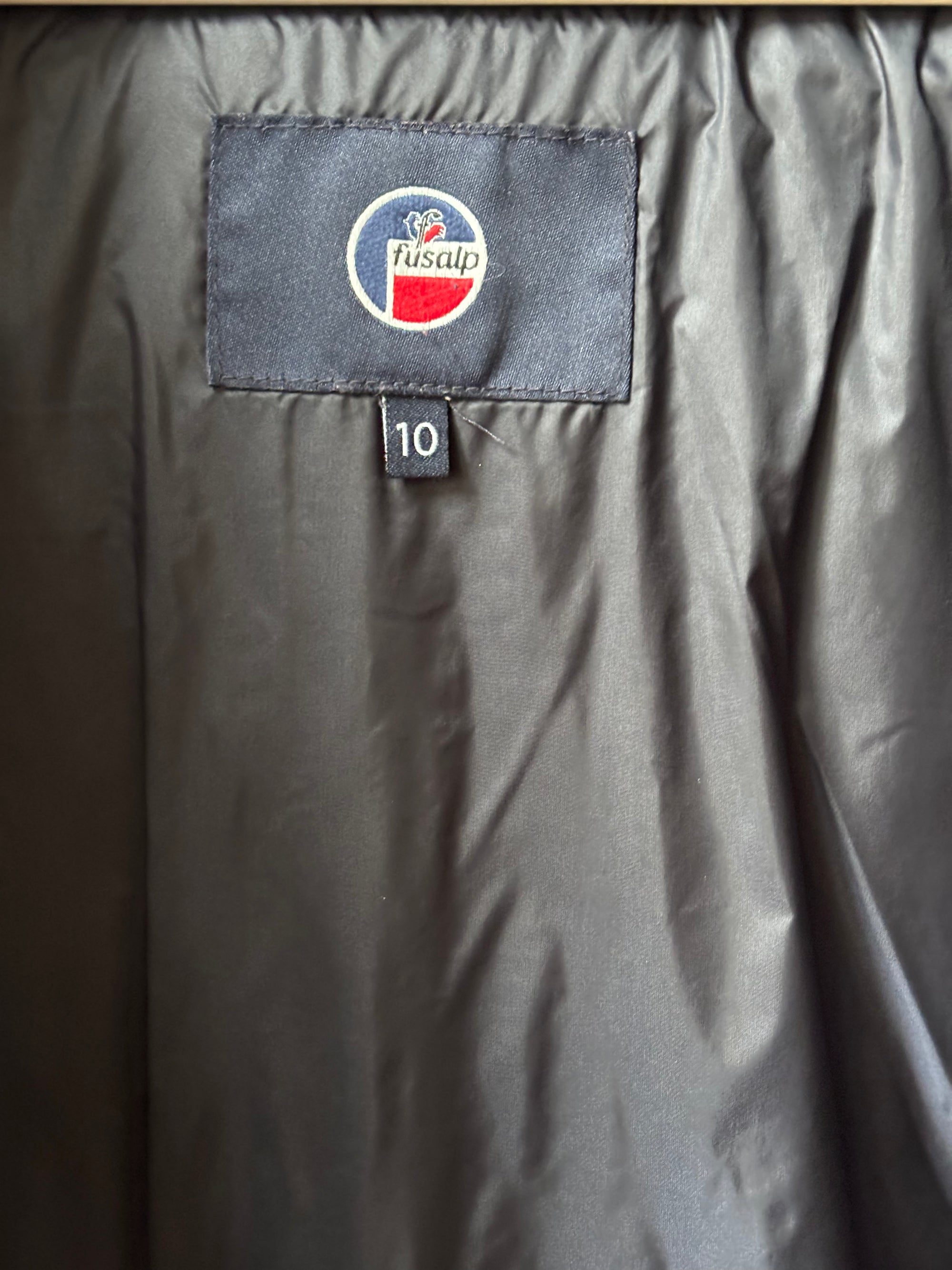 Veste ski FILLE bleu marine Fusalp 10 ans