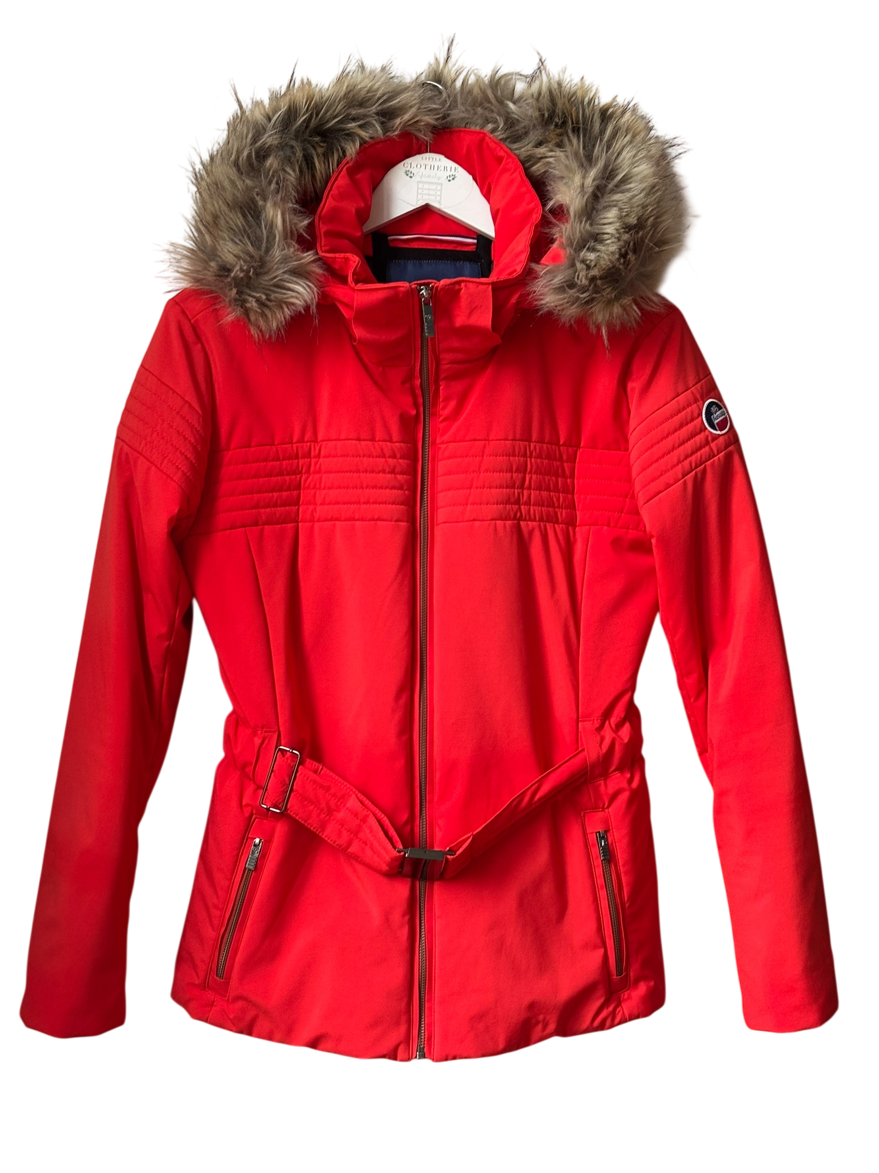 Veste ski Femme rouge orangé FUSALP taille 42 (40/42)