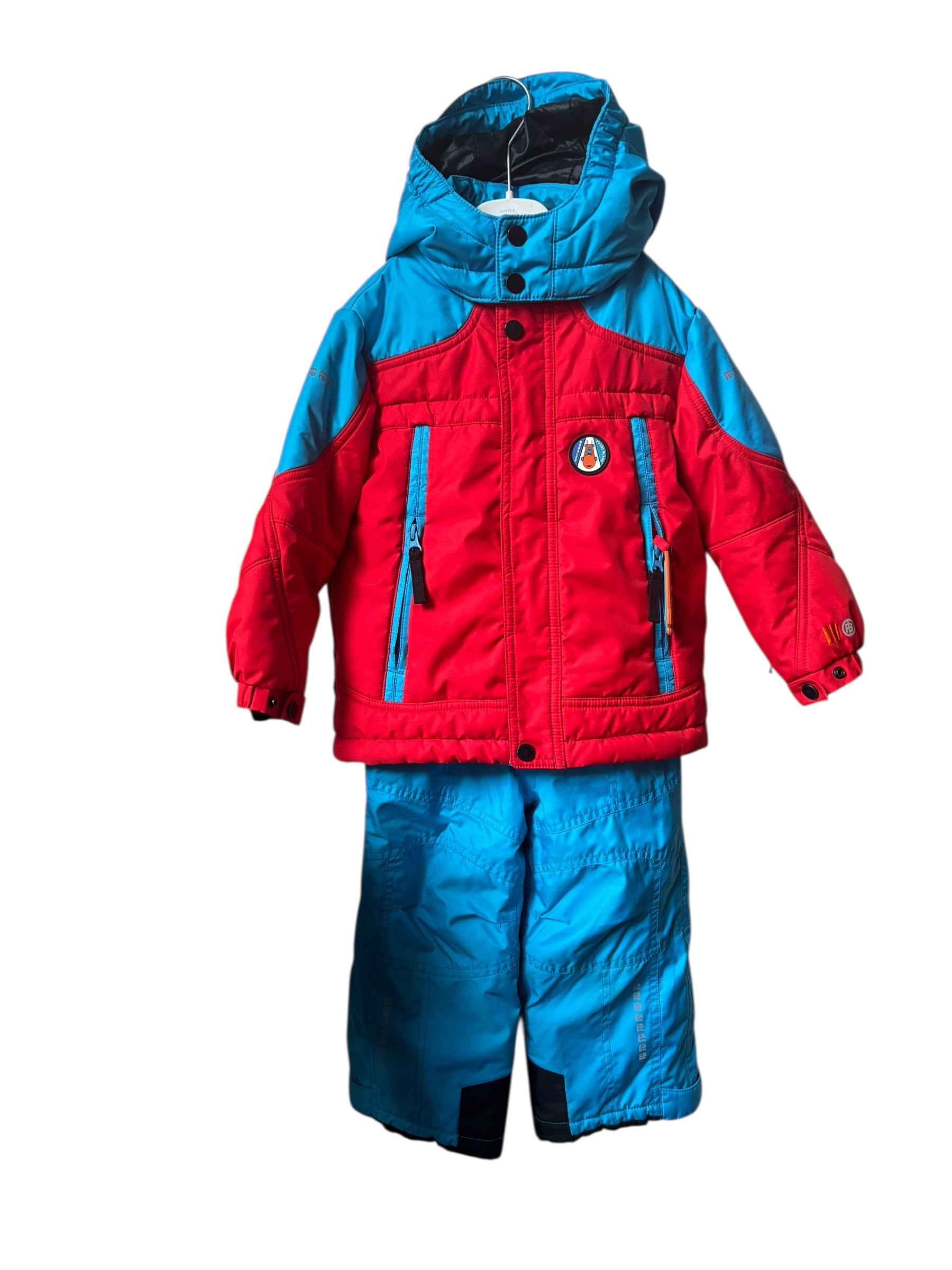 Ensemble ski rouge/bleu Poivre Blanc 3 ans