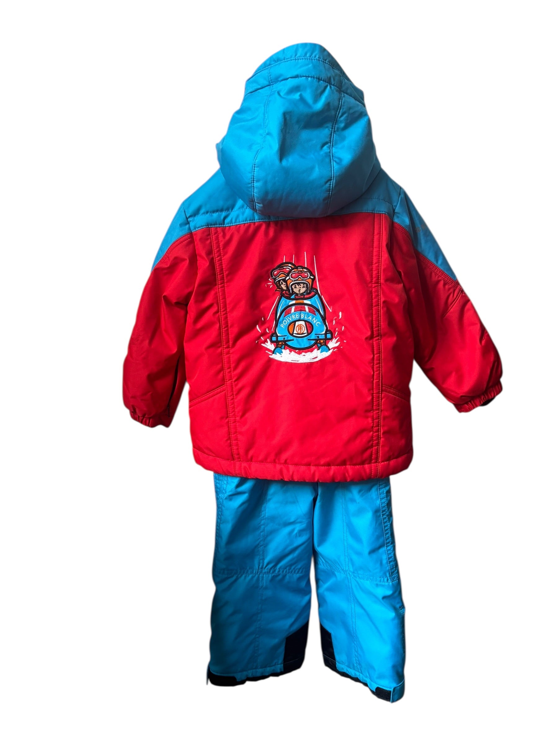 Ensemble ski rouge/bleu Poivre Blanc 3 ans