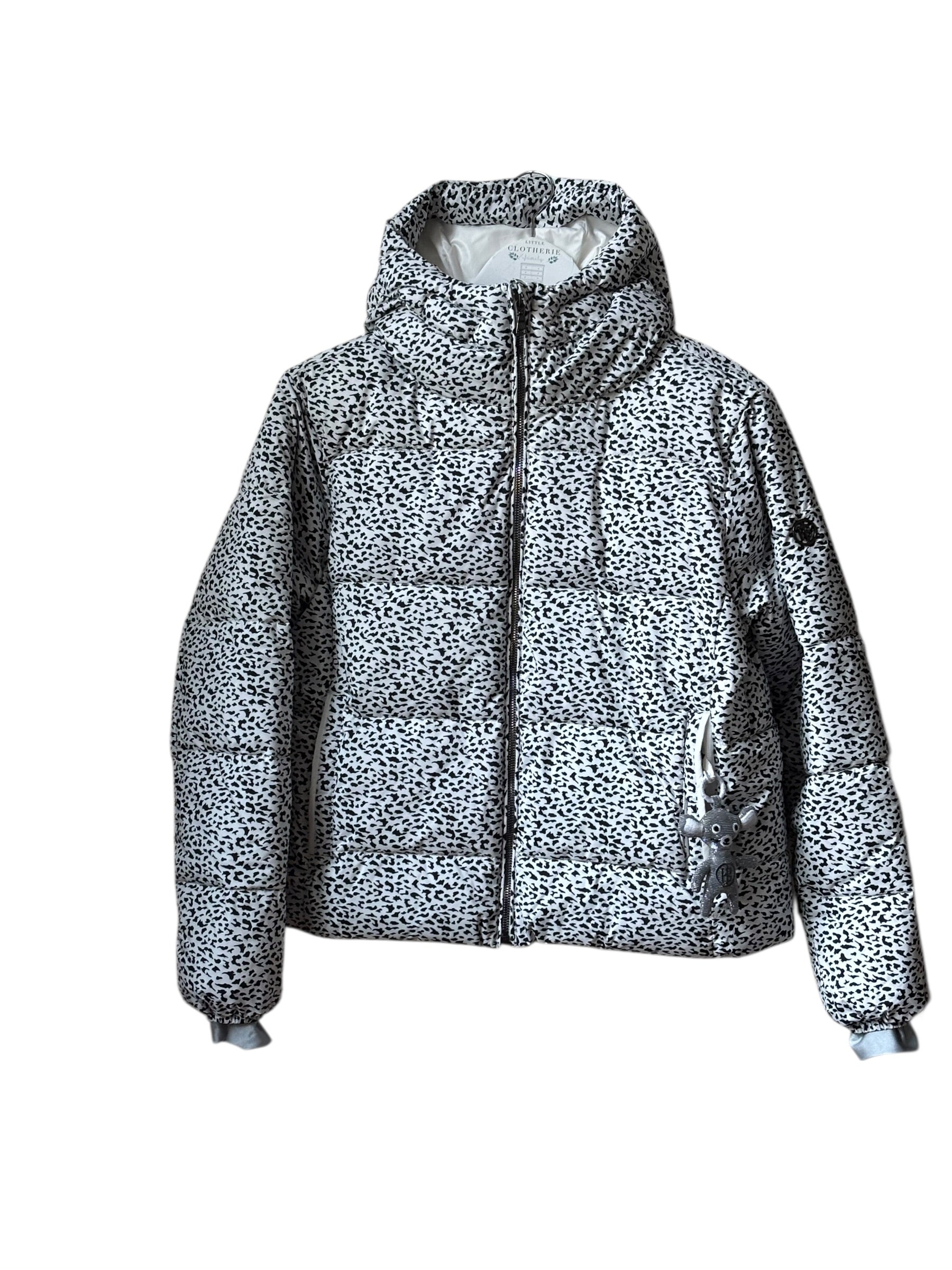 Doudoune de ski Femme POIVRE BLANC "CHLOE" Blanche et noire taille 16 ans/XS-S