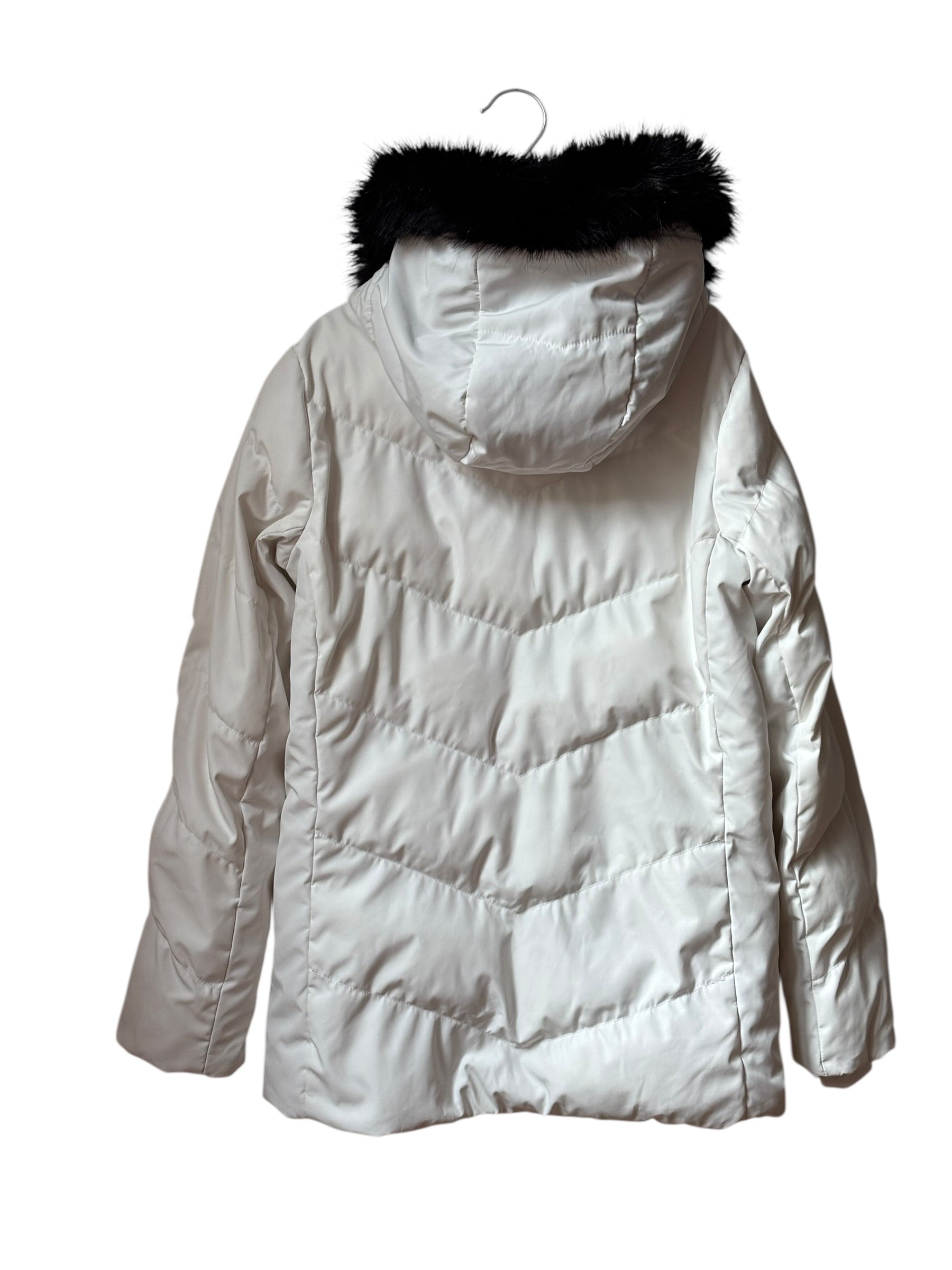 Veste ski fille "Delphine JR" Fusalp 14 ans Blanche