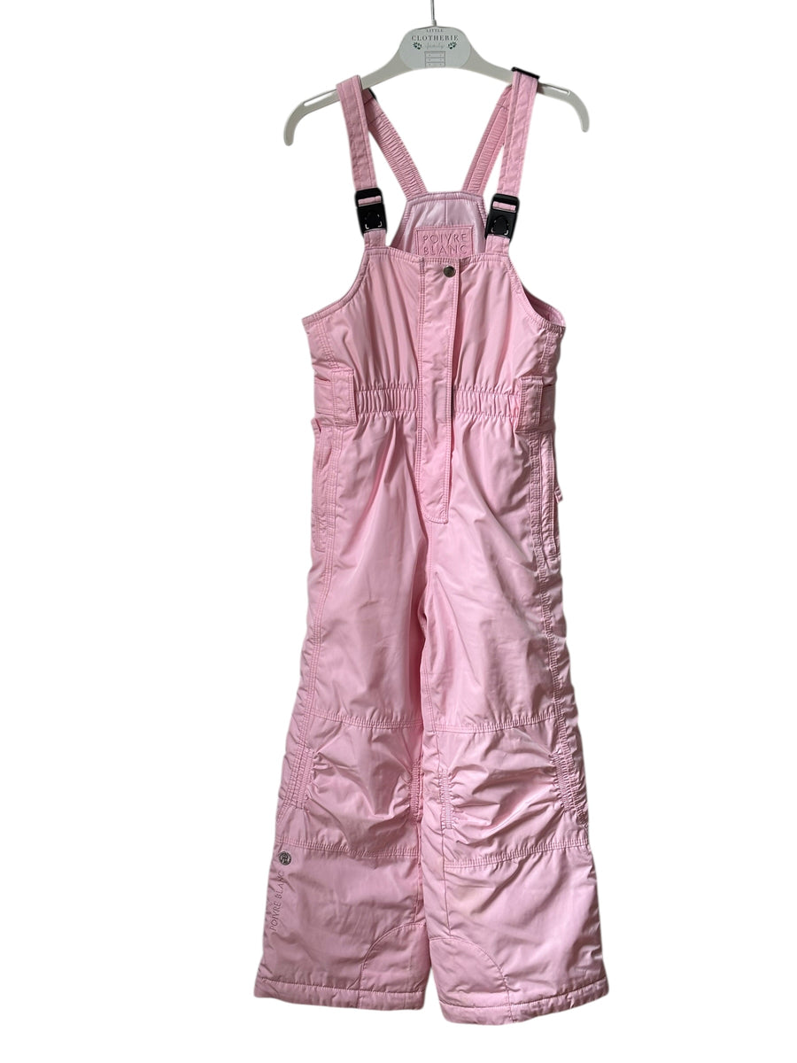 Salopette rose pale  Poivre Blanc 7 ans