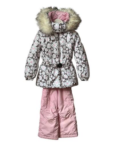 Ensemble ski Poivre Blanc rose 4/5 ans