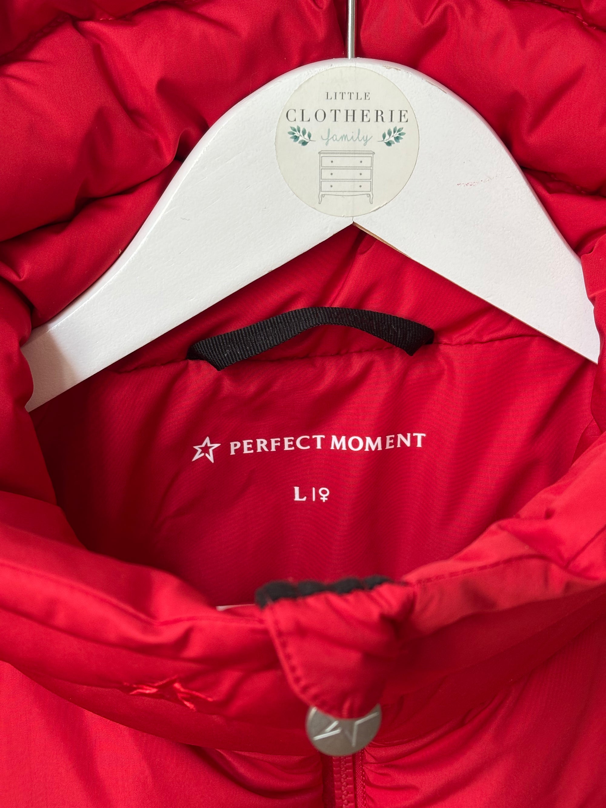 Doudoune ski Femme rouge stars PERFECT MOMENT taille L (38/40)