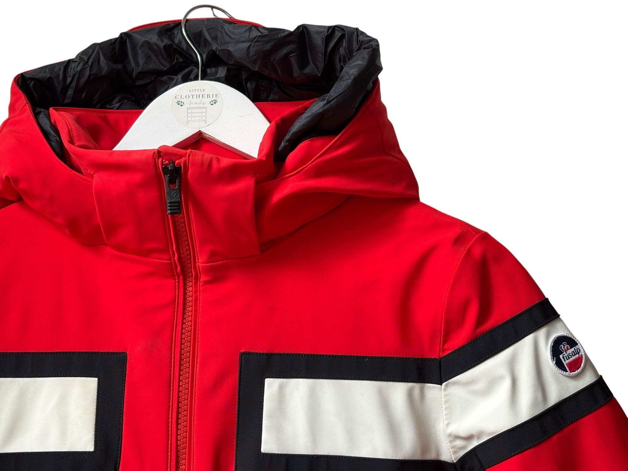 Veste ski ROUGE  Fusalp 12 ans