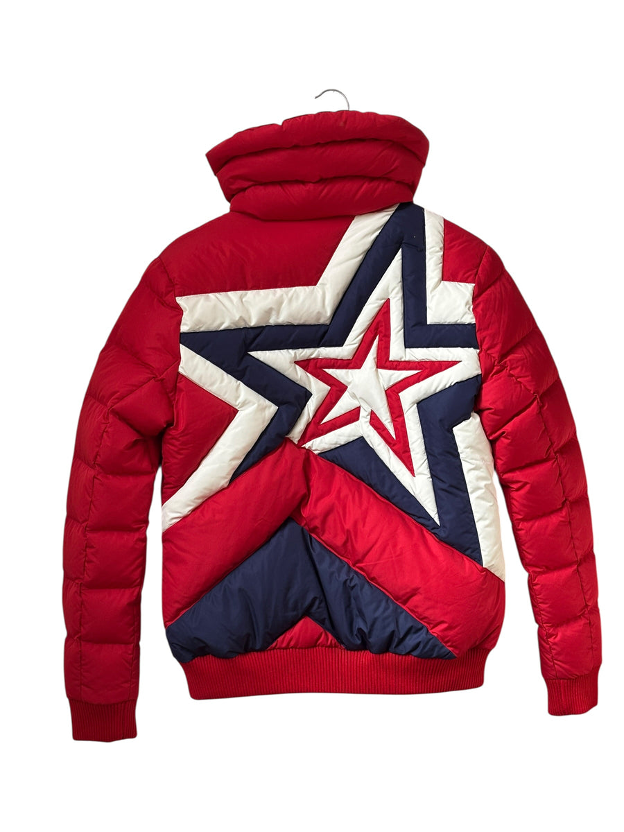 Doudoune ski Femme rouge stars PERFECT MOMENT taille L (38/40)