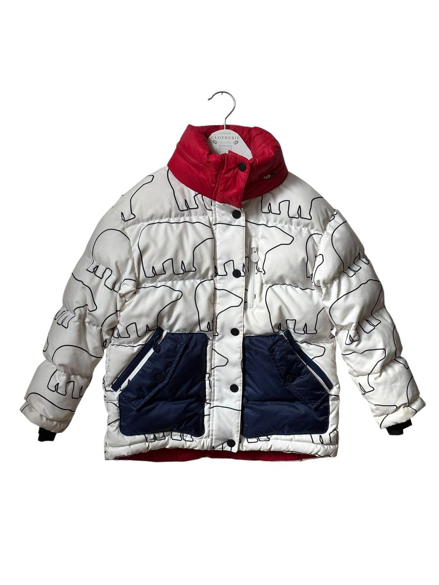 Doudoune de ski Perfect Moment 6 ans Blanche Polar Bear