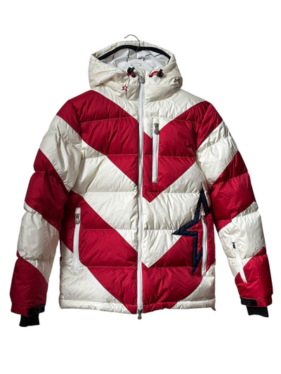 Doudoune de ski mixte Perfect Moment 12 ans rouge/ blanc