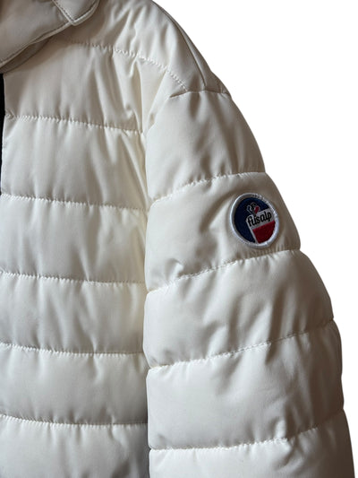 Veste ski fille blanche et noire Fusalp 14 ans