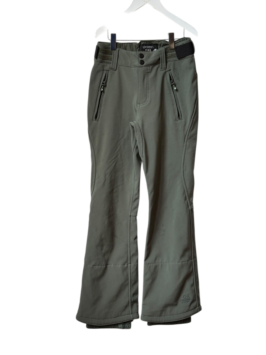 Pantalon ski vert kaki Protest 12 ans