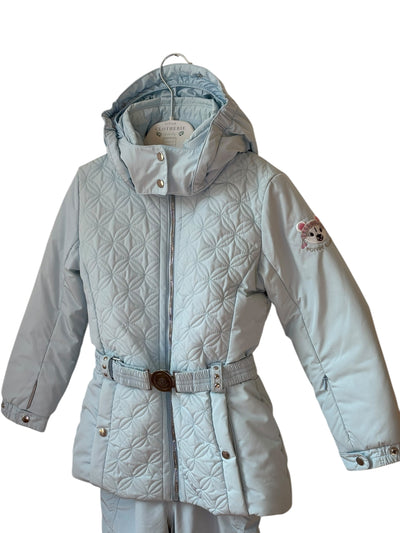 Tenue de ski bleu ciel Poivre Blanc 5/6 ans