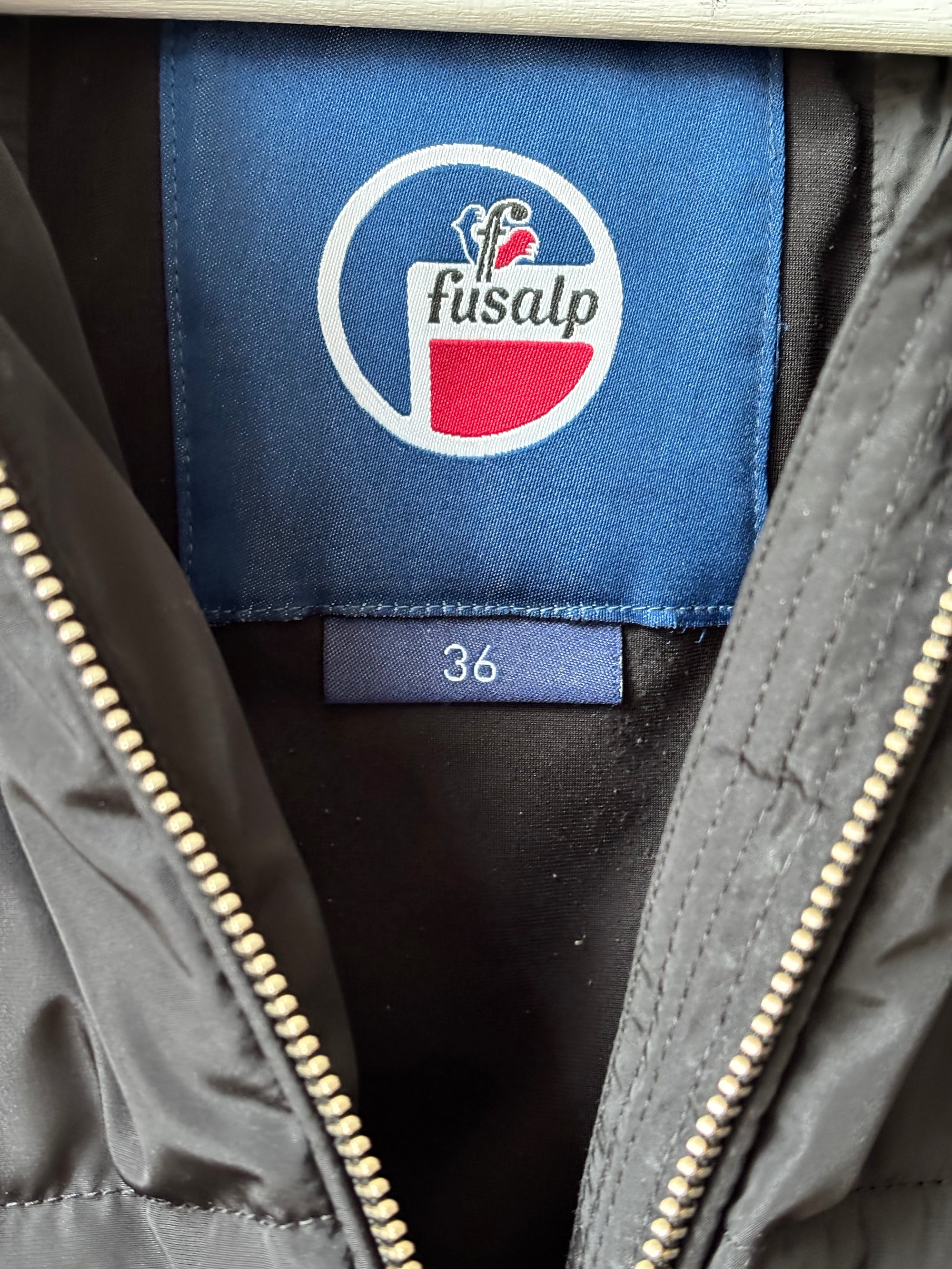 Veste ski Femme noire FUSALP taille 36 ( 34/36)