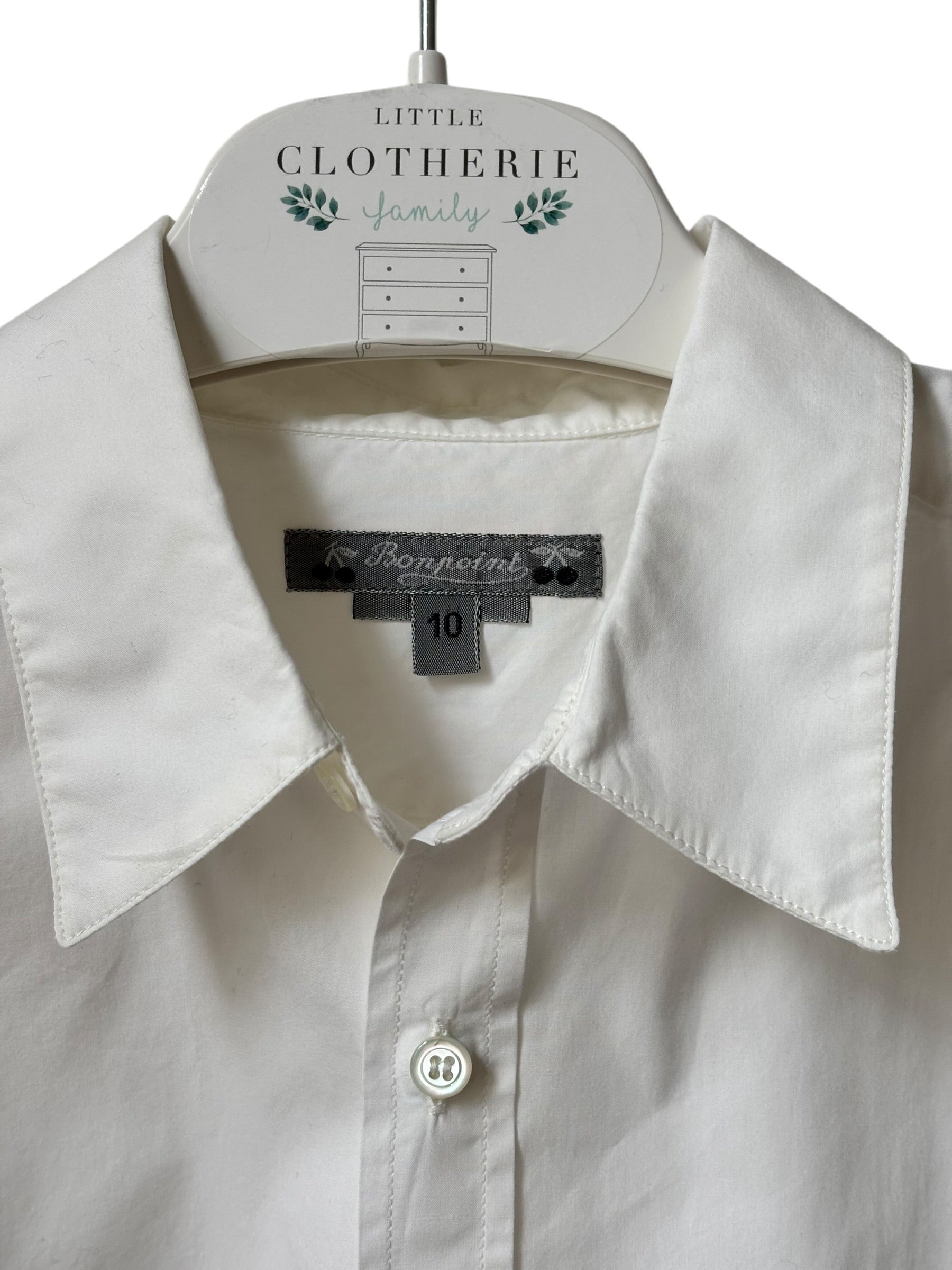 Costume Cyrillus Cérémonie et chemise Bonpoint 10 ans