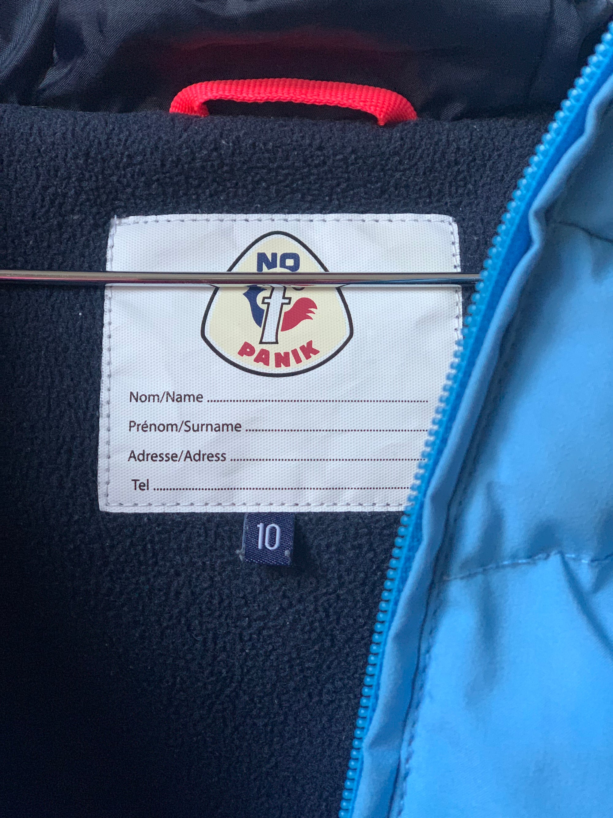 Veste ski Fusalp Fille bleu glacier 10 ans