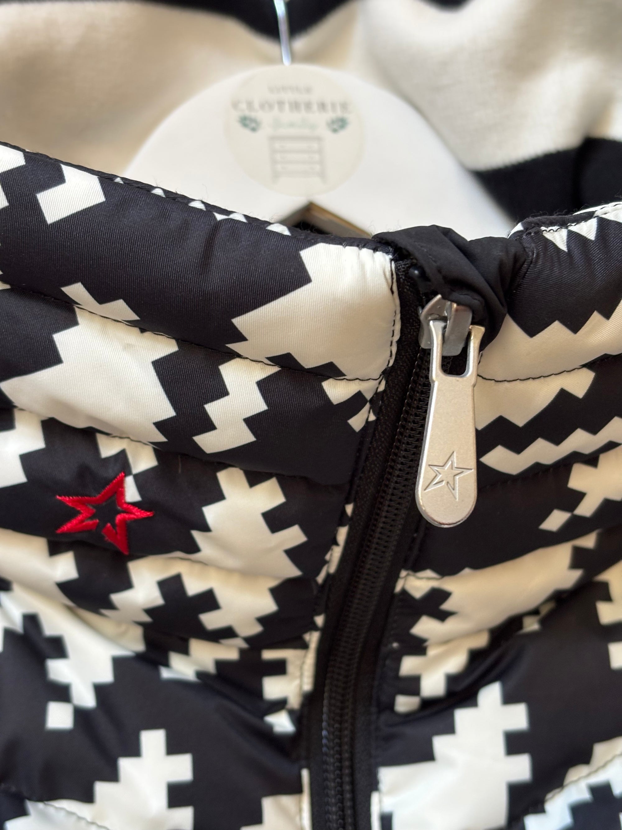 Doudoune ski Femme noire & blanche PERFECT MOMENT taille L (40)