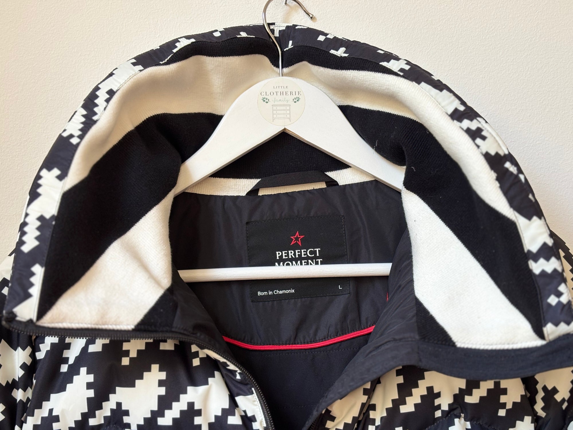 Doudoune ski Femme noire & blanche PERFECT MOMENT taille L (40)