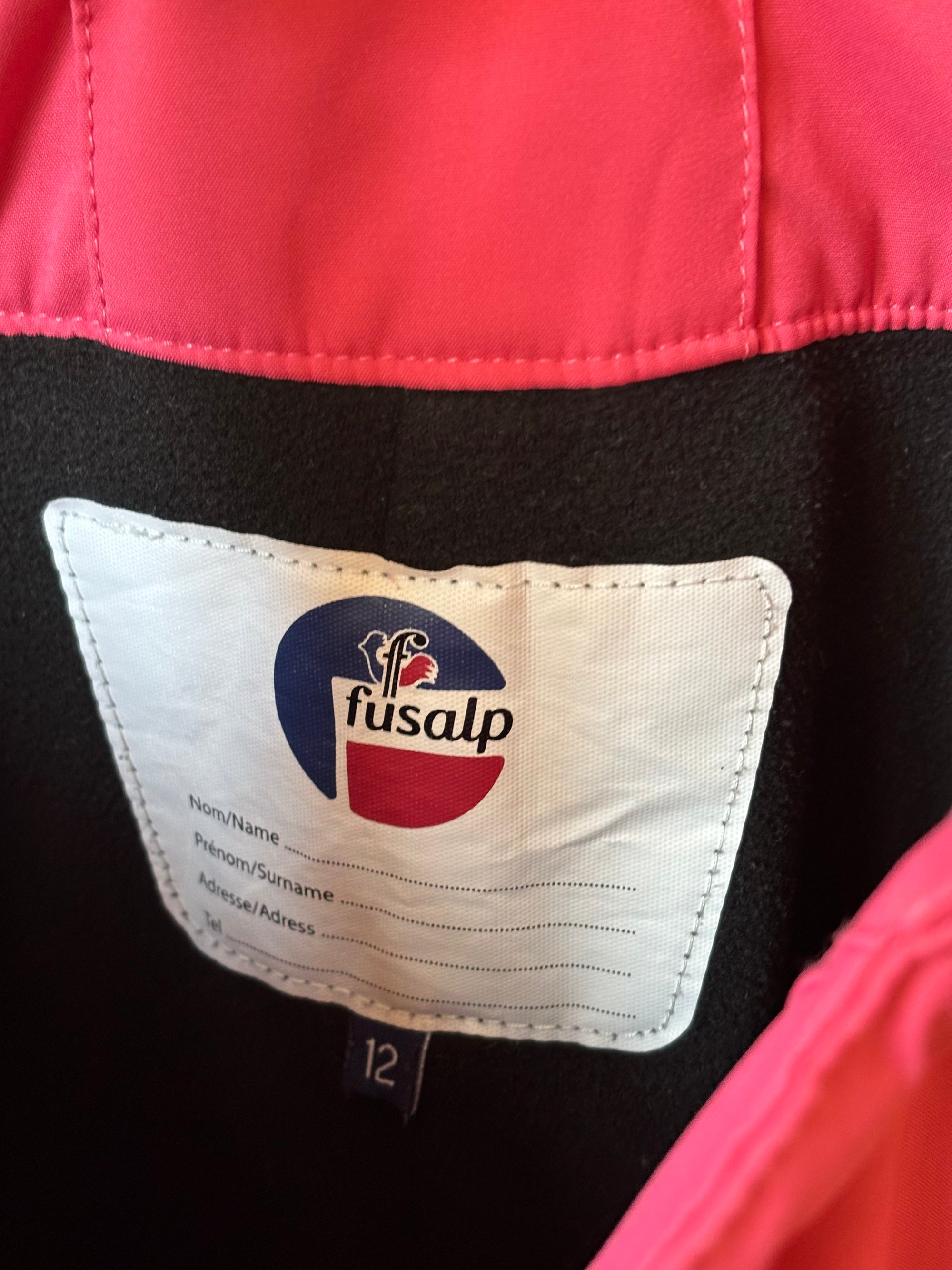 Pantalon ski Fusalp rose 12 ans