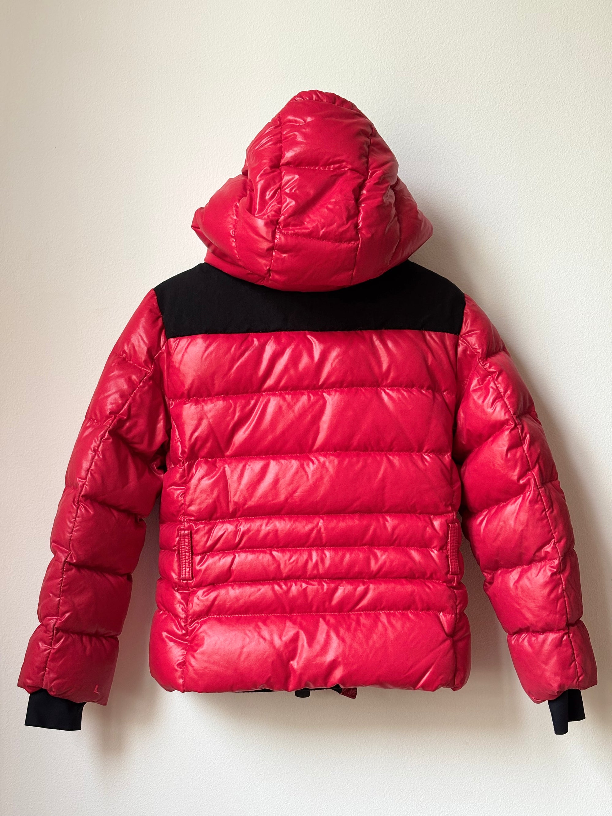 Veste de ski Moncler rouge 5 ans