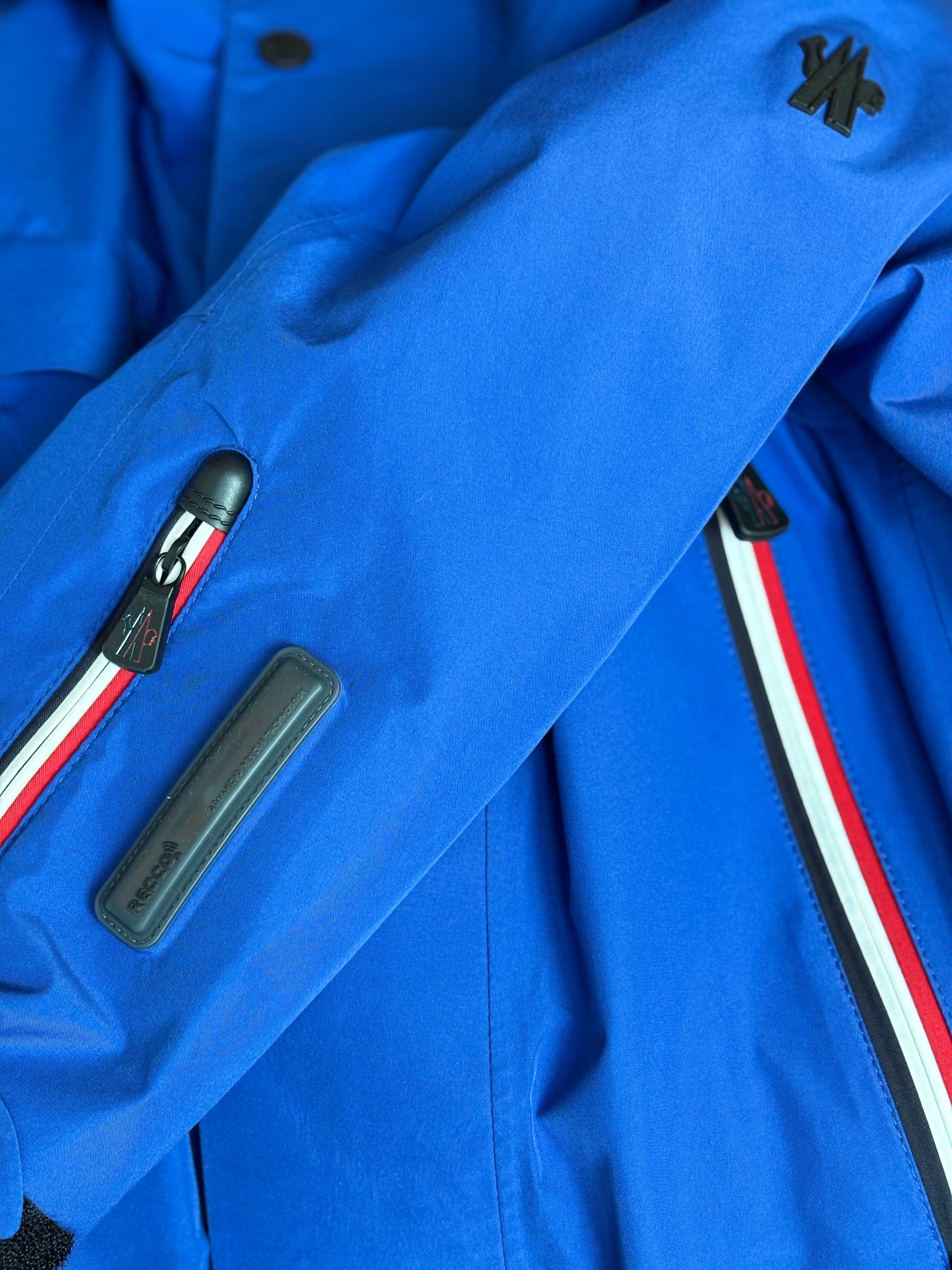 Tenue de ski Moncler bleu roi 8 ans