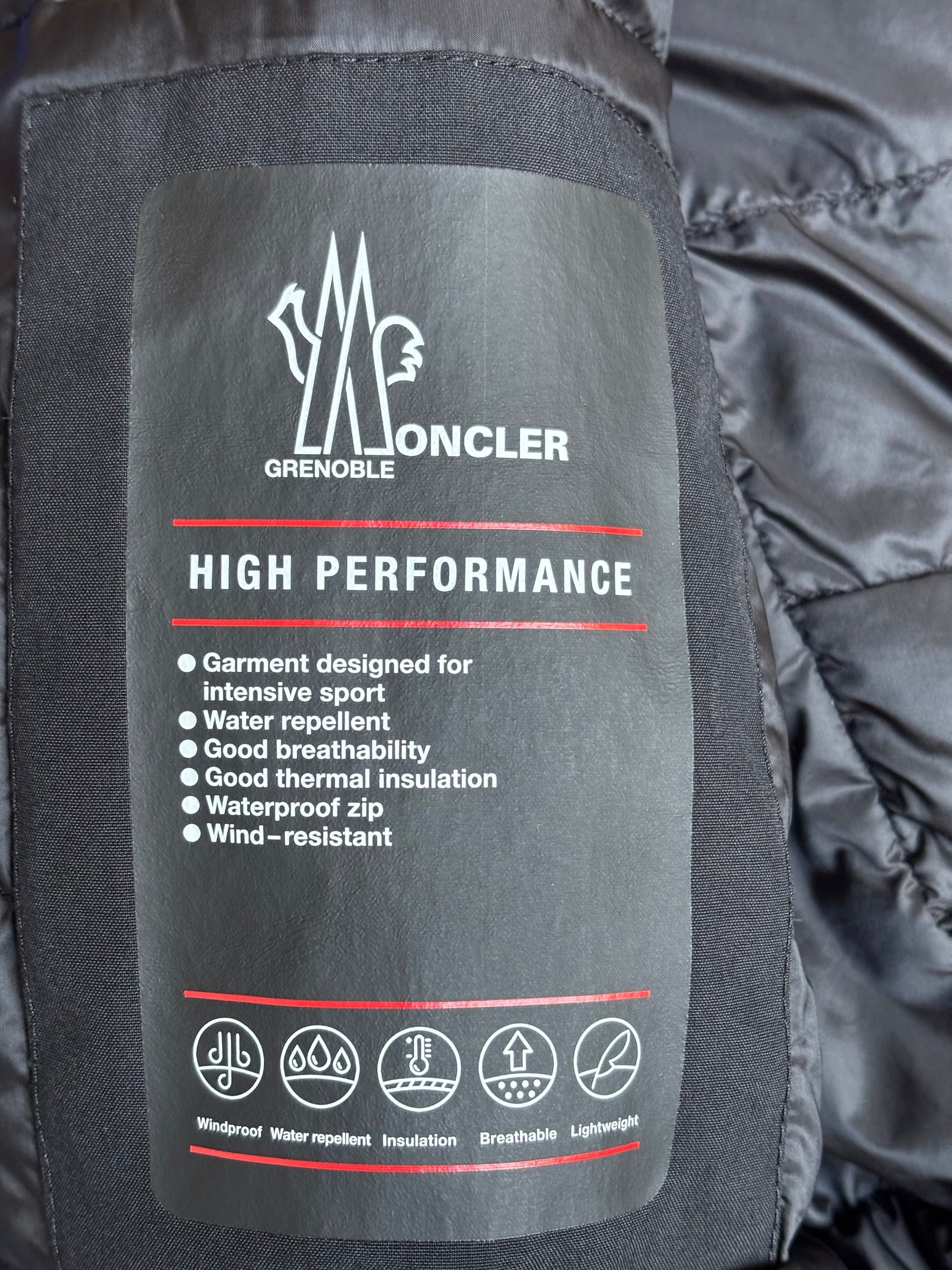 Tenue de ski Moncler bleu roi 8 ans