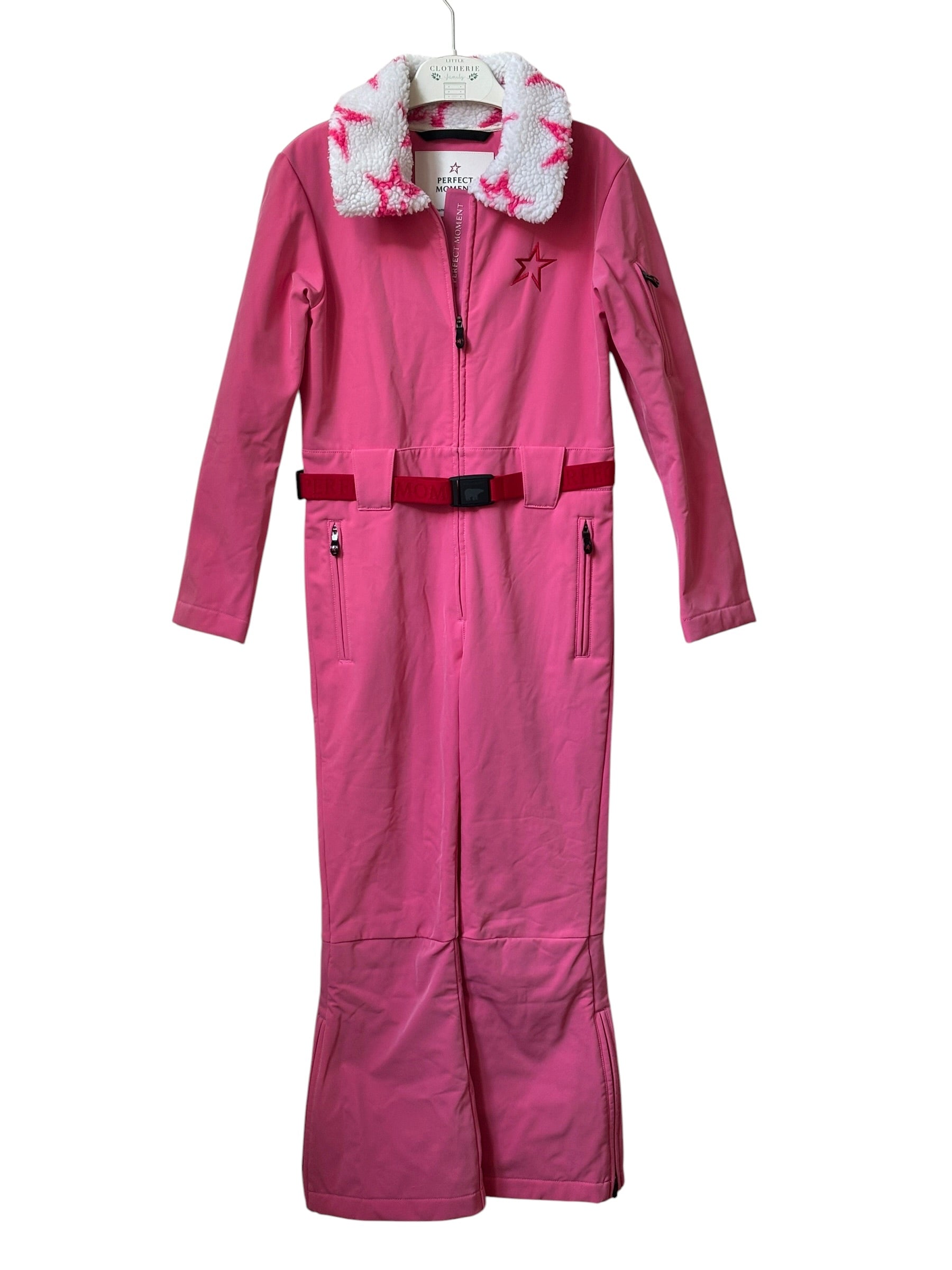 Combinaison de ski rose Perfect Moment 10 ans (+ ceinture)