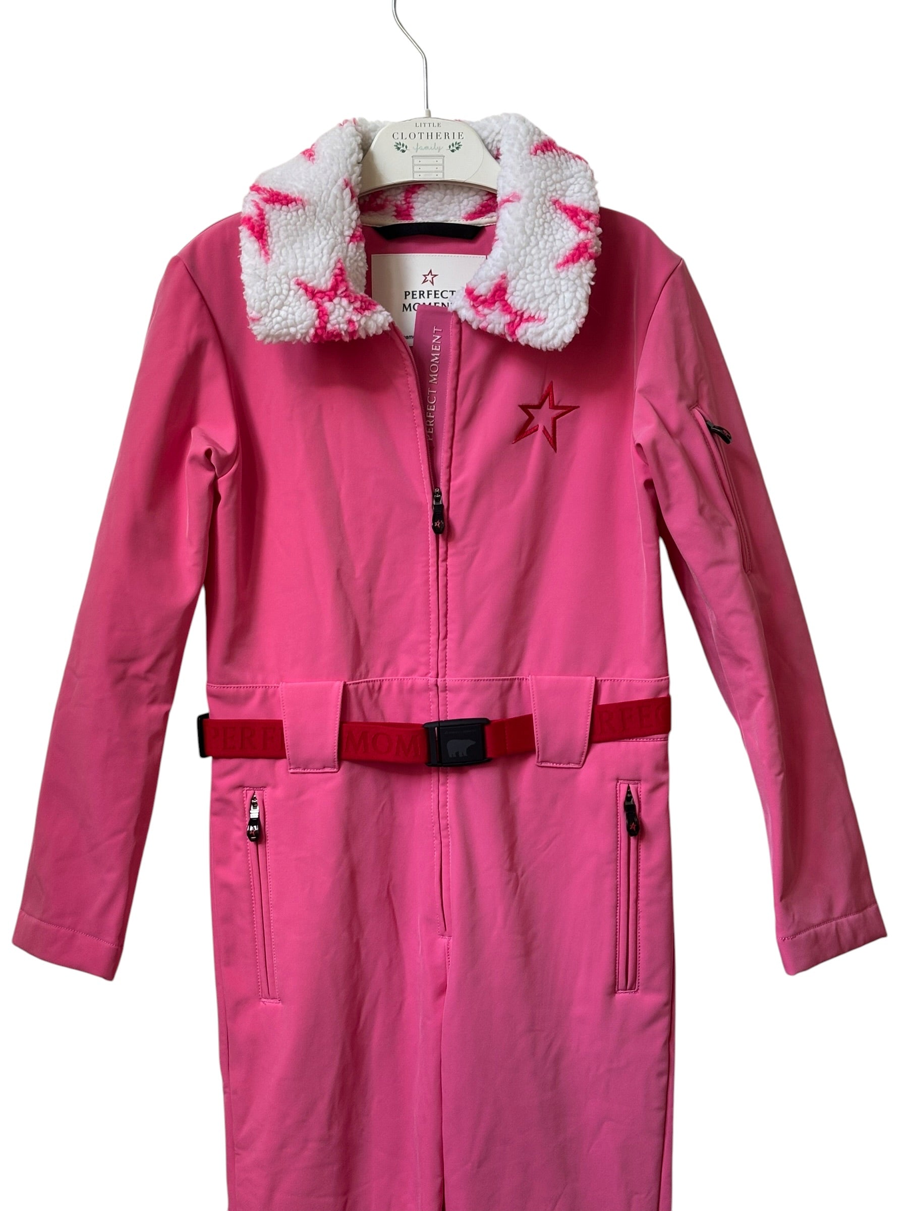 Combinaison de ski rose Perfect Moment 10 ans (+ ceinture)