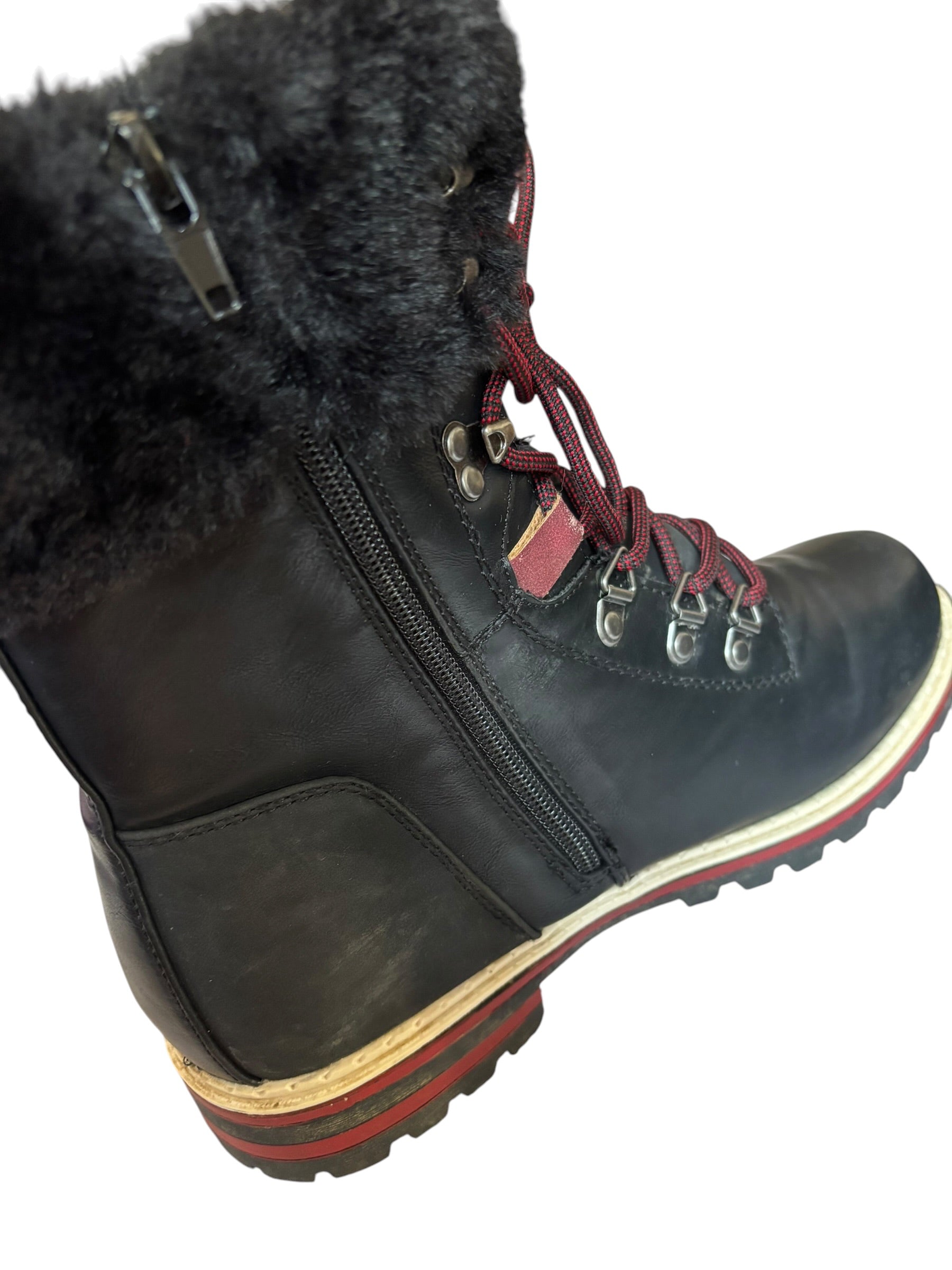 Après-ski fourrées  KIMBERFEEL noires taille 41