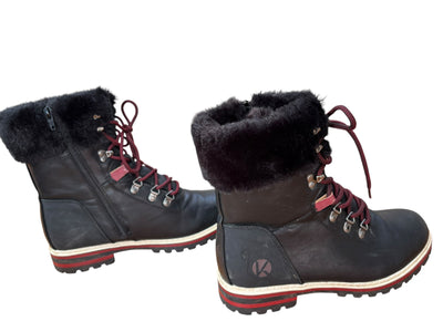 Après-ski fourrées  KIMBERFEEL noires taille 41