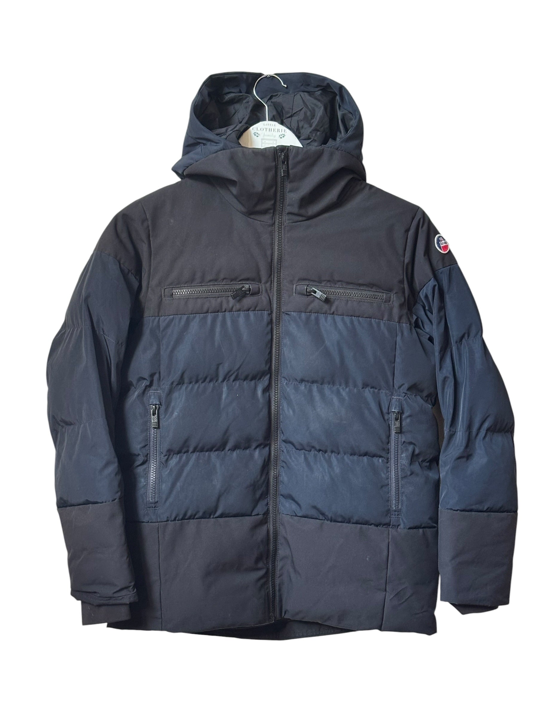 Veste ski Fusalp noir/marine 14 ans