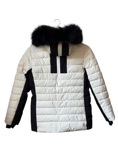 Veste ski fille blanche et noire Fusalp 14 ans