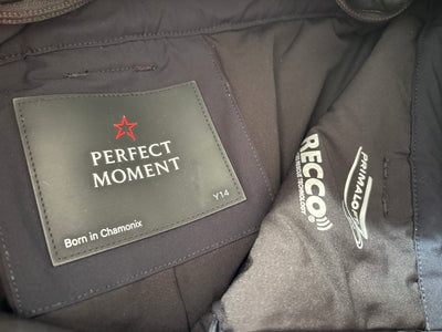 Pantalon de ski noir Perfect Moment 14 ans