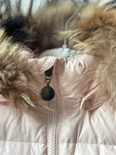 Doudoune ski rose Moncler 3 ans