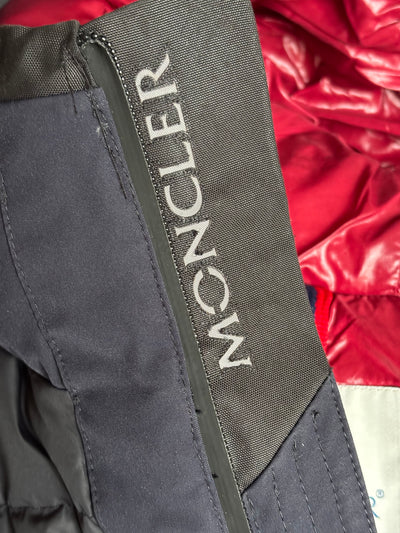 Veste ski Moncler marine et noir 6 ans