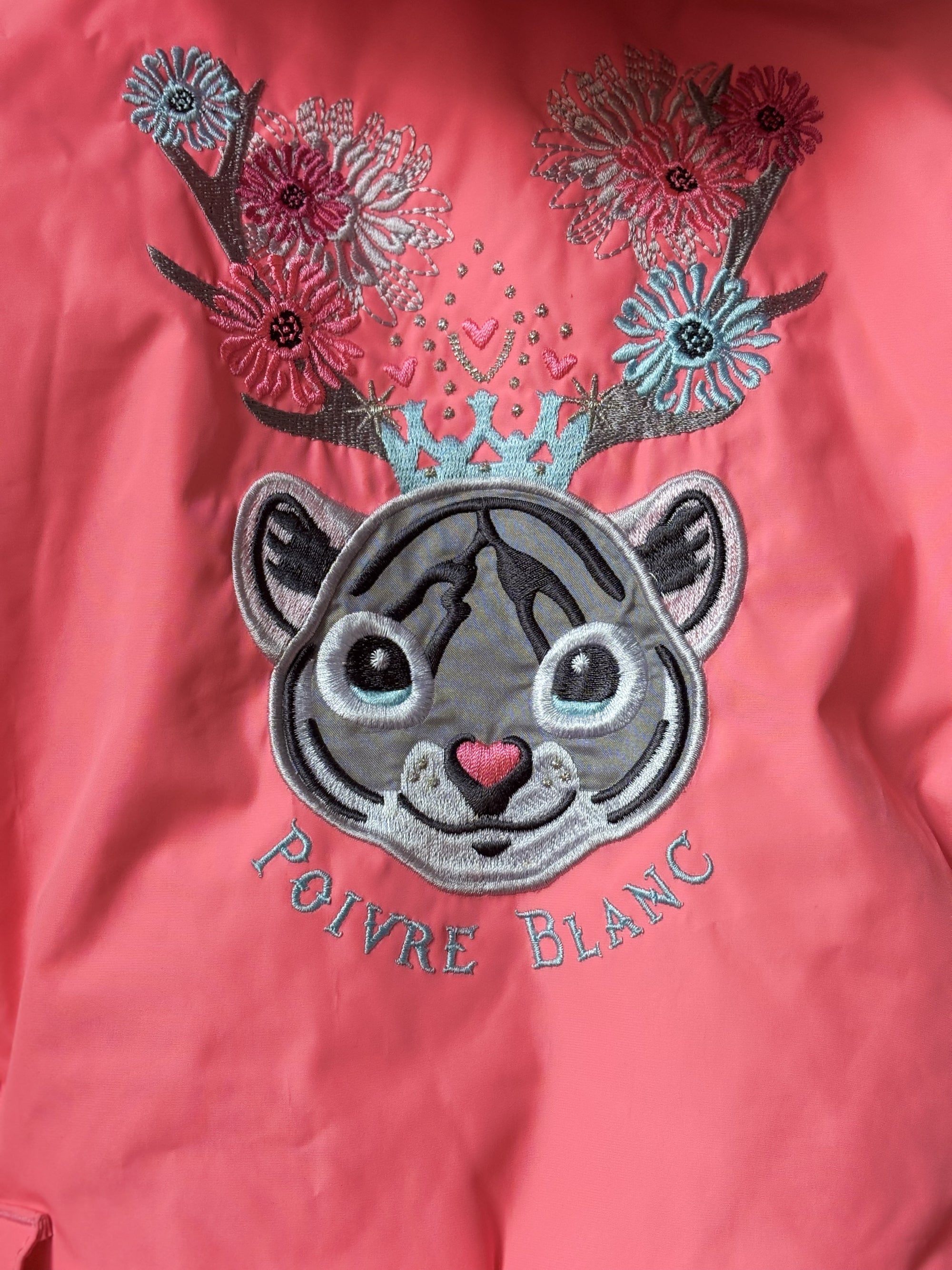 Ensemble ski Poivre Blanc 5/ 6 ans rose