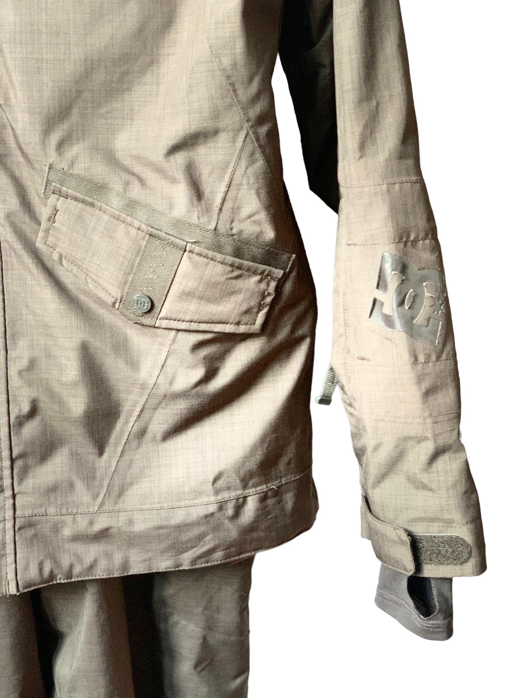 Tenue de ski DC marron XS