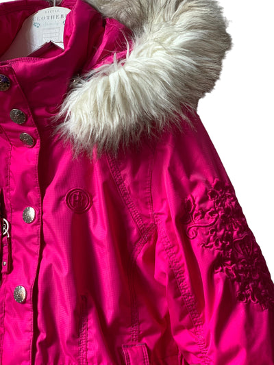 Veste de ski fushia Poivre Blanc 8 ans