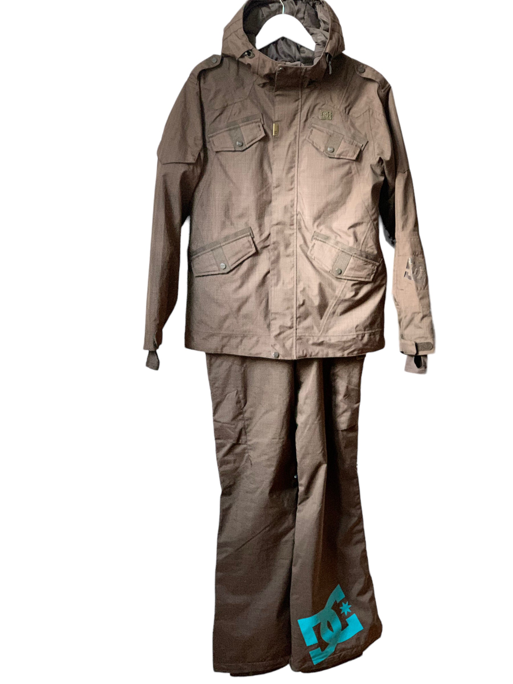 Tenue de ski DC marron XS