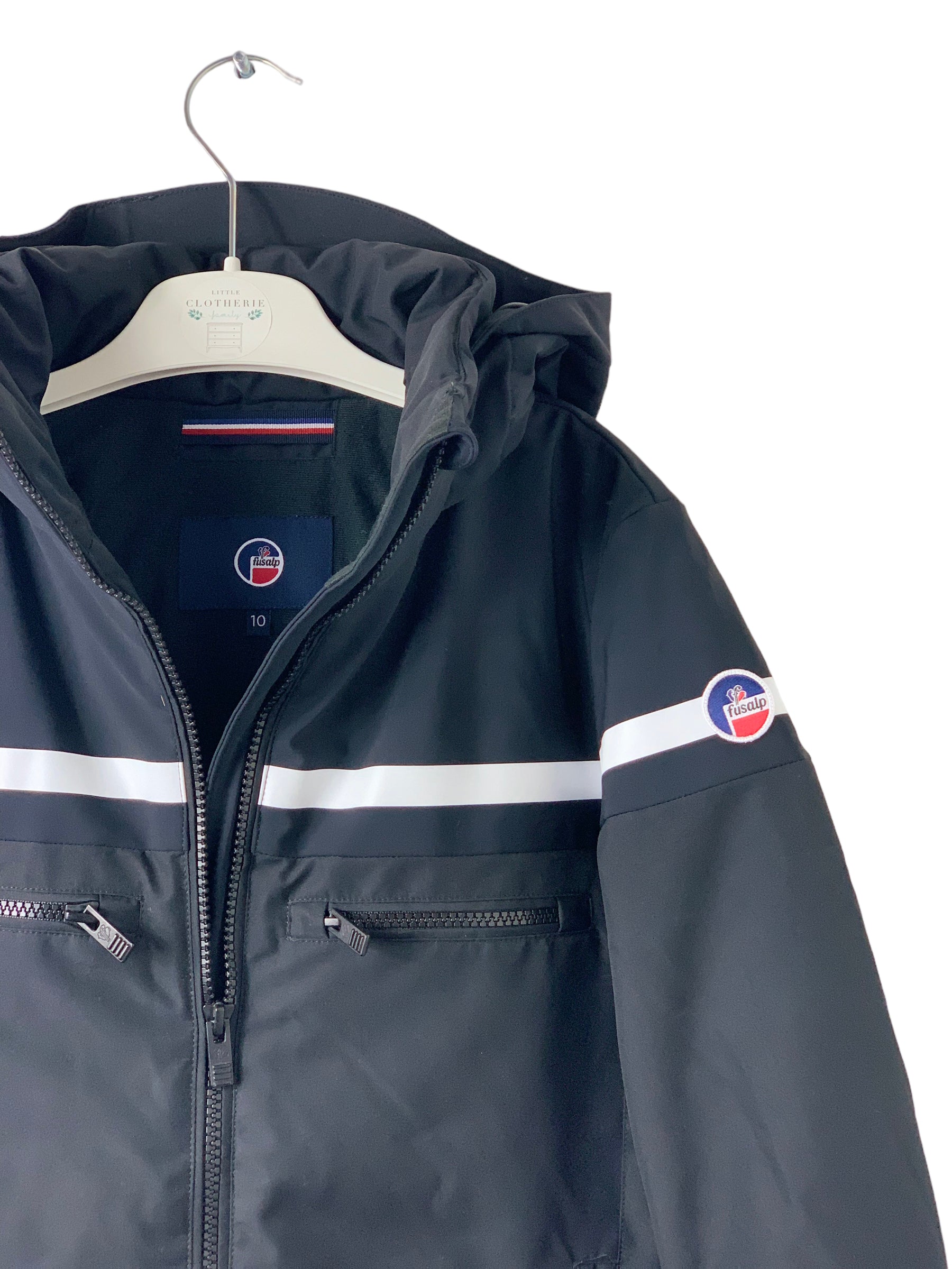 Veste ski Fusalp noire 10 ans