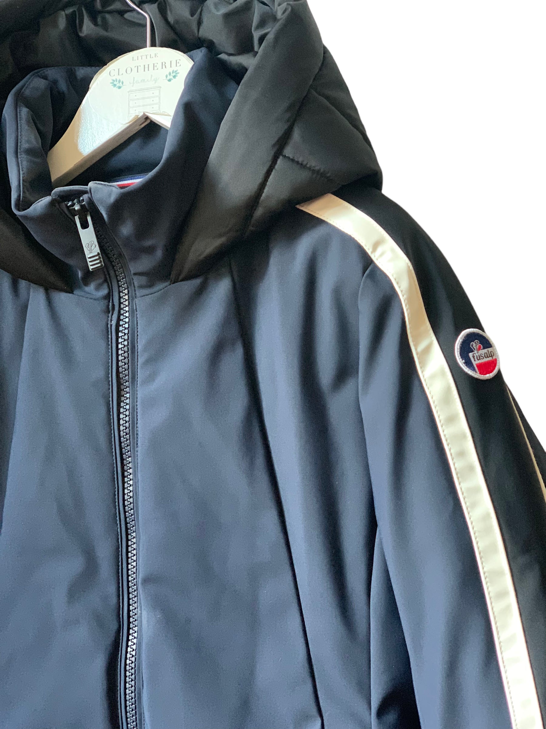 Veste ski marine fit Fusalp 12 ans