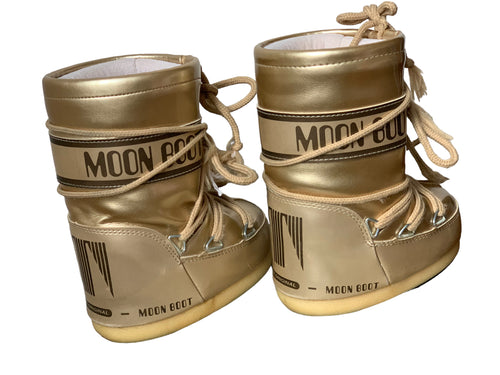 Moonboots doré 23-26