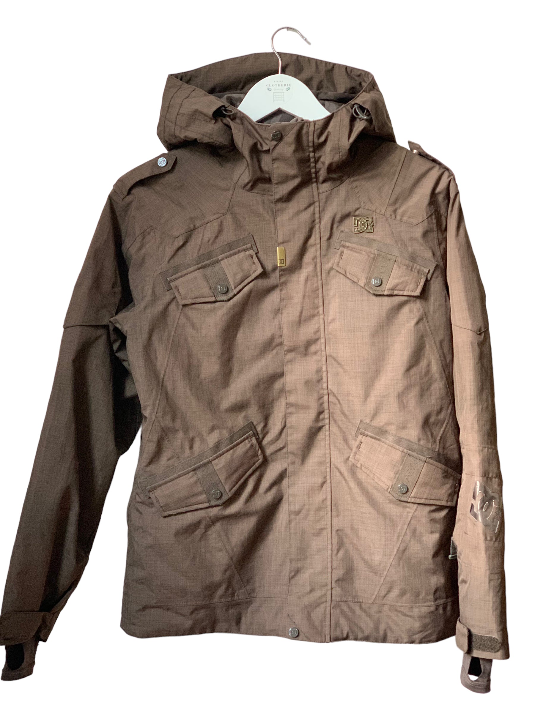 Tenue de ski DC marron XS